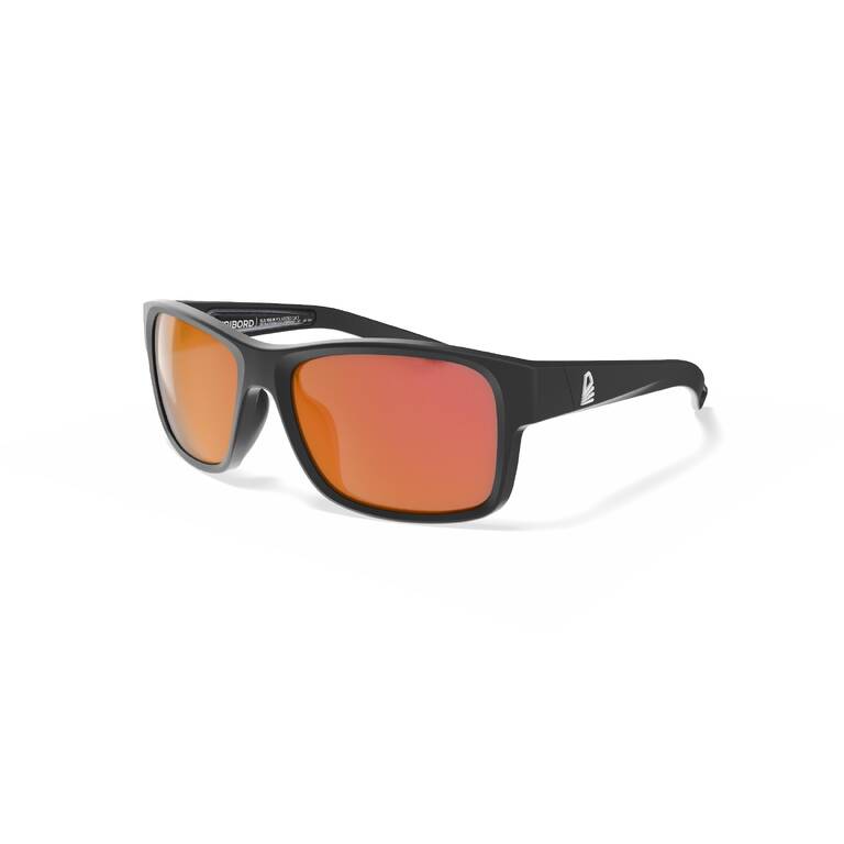 Adult Sailing Floating Polarised Sunglasses 100 Black