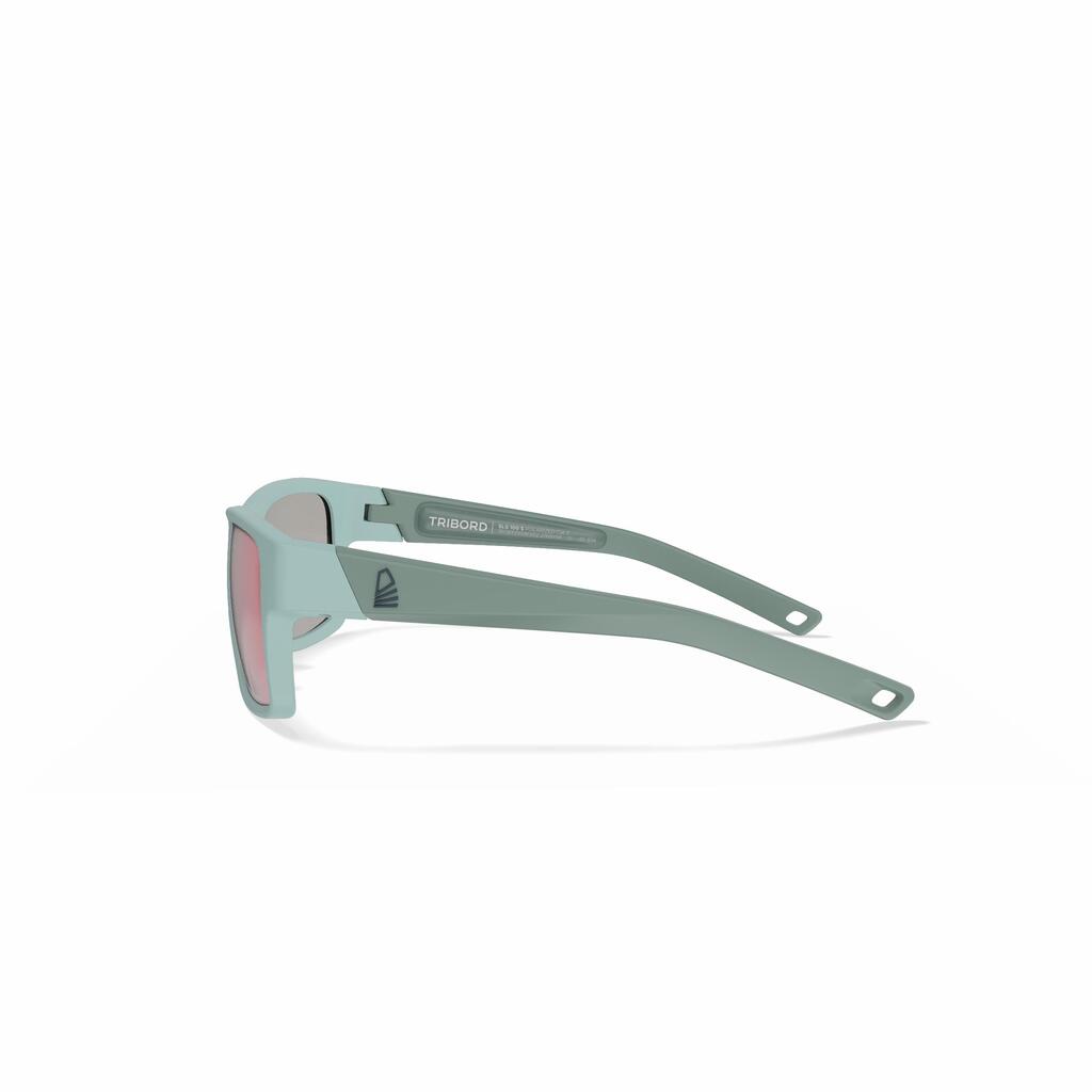 Sailing Floating Polarised Sunglasses Sailing 100 Size S - Green