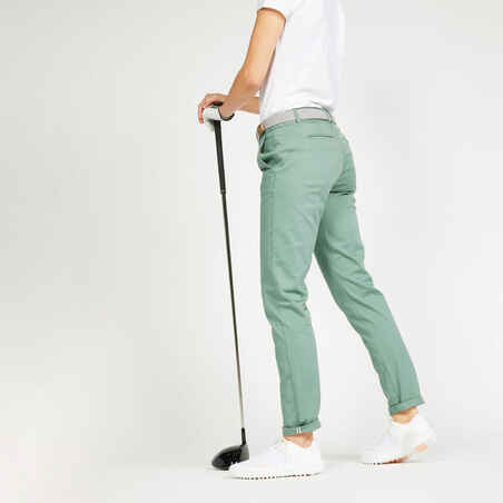 Golfhose MW500 Damen grün