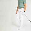 Men's golf trousers - MW500 white