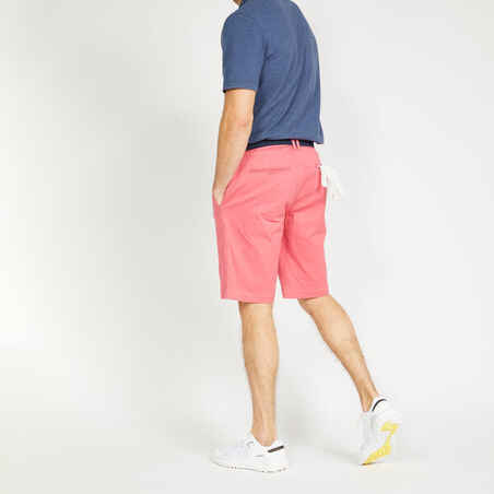 Golf Bermuda Shorts MW500 Herren rosa