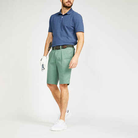 Men's golf shorts MW500 green