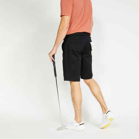 Men's Golf Chino Shorts - MW500 Black