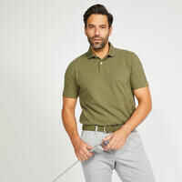 Polo de golf manga corta Hombre - MW500 caqui