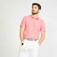 Polo de golf manches courtes Homme - MW500 rose