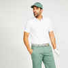 Vīriešu golfa polo T krekls “MW500”, balts