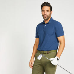 Polo de golf manga corta hombre - MW500 azul