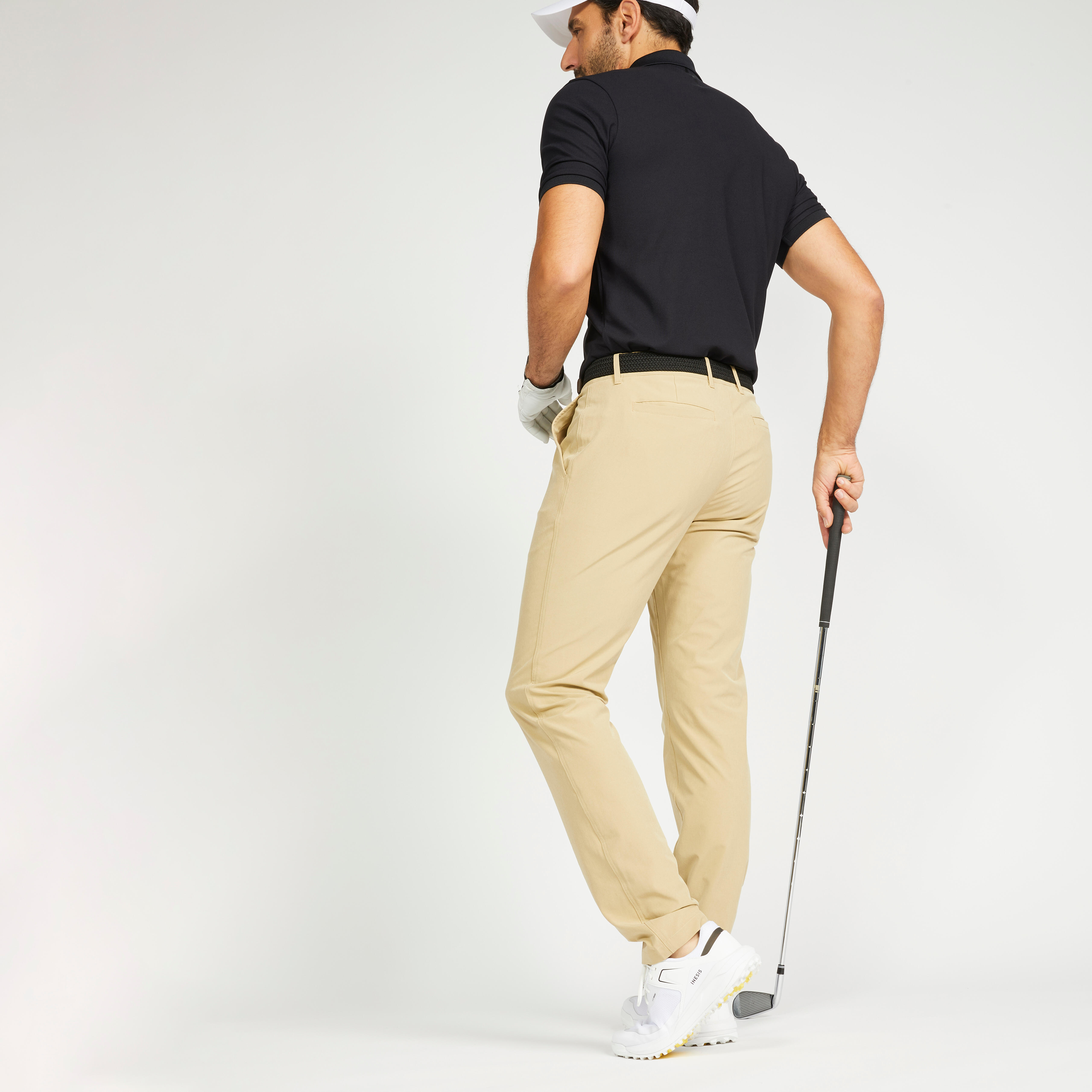 Men's golf trousers - WW 500 grey INESIS | Decathlon