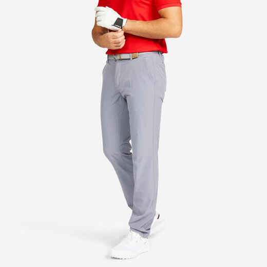 Pantalón de golf gris para hombre WW 500