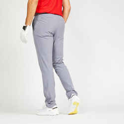 Men's golf trousers WW500 grey