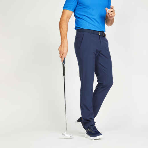 
      Men's Golf Trousers - WW 500 Navy Blue
  