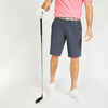 Kratke hlače za golf WW500 muške tamnosive