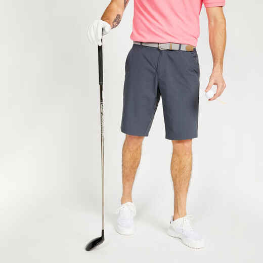 
      Kratke hlače za golf WW500 muške tamnosive
  