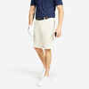 Men's golf shorts - WW500 beige