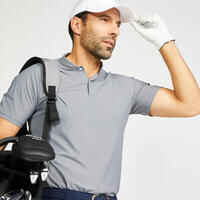Men's golf short-sleeved polo shirt - WW900 grey