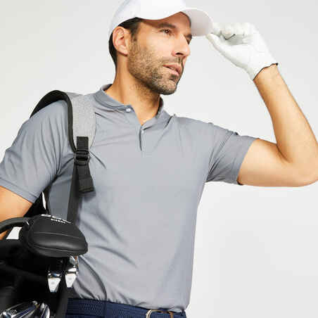 Men's golf short-sleeved polo shirt WW900 grey