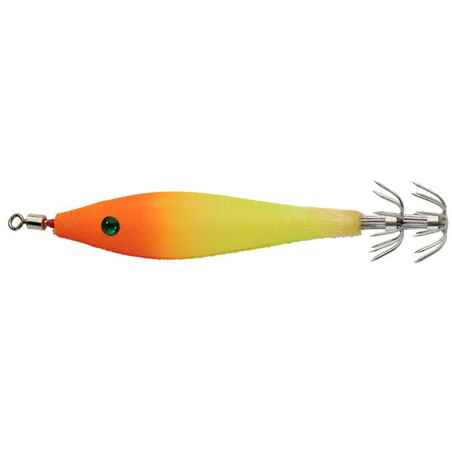 Oppai Jig for Cuttlefish and Squid fishing EBIKA SFT 2.0/60 - Neon Orange