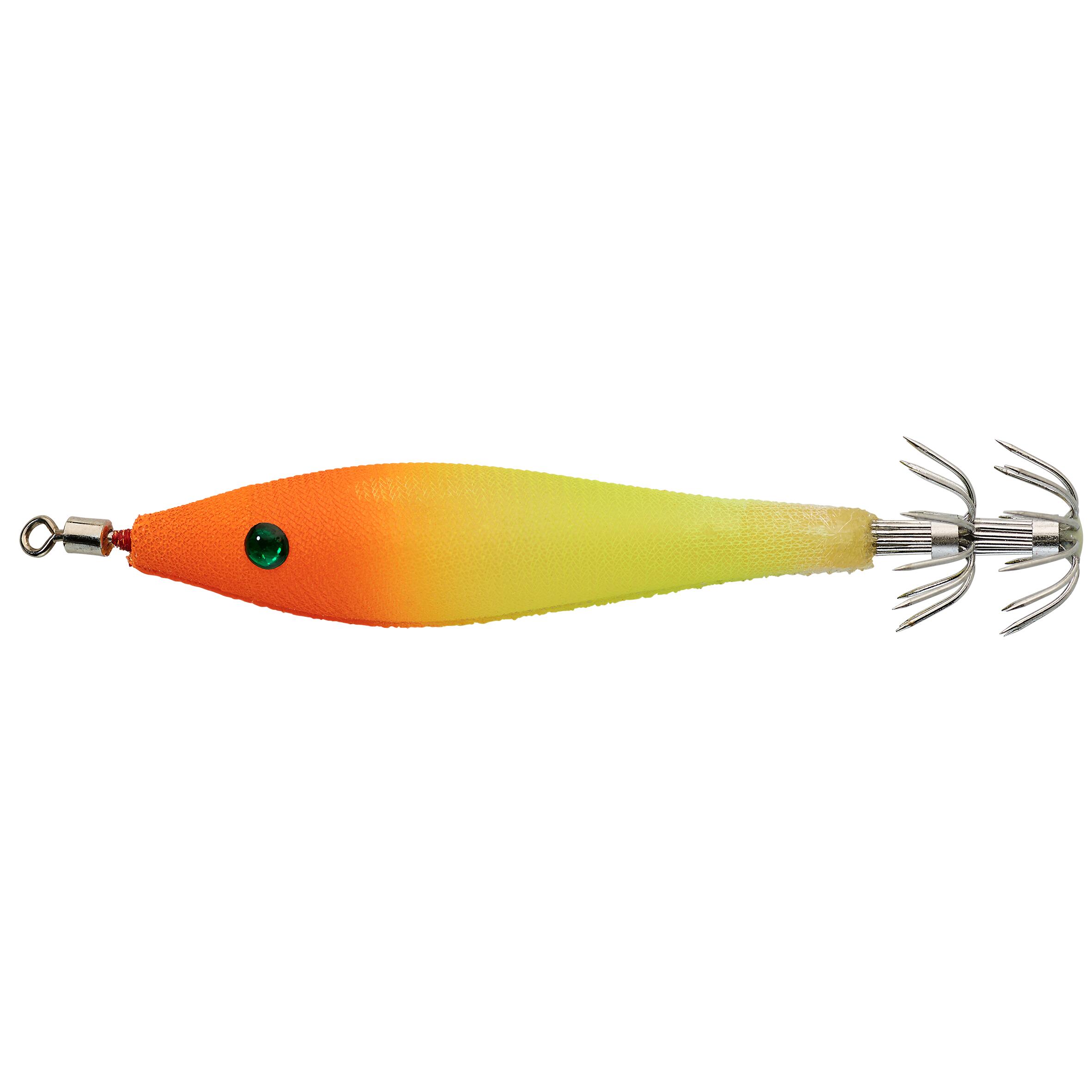 CAPERLAN Oppai Jig for Cuttlefish and Squid fishing EBIKA SFT 2.0/60 - Neon Orange