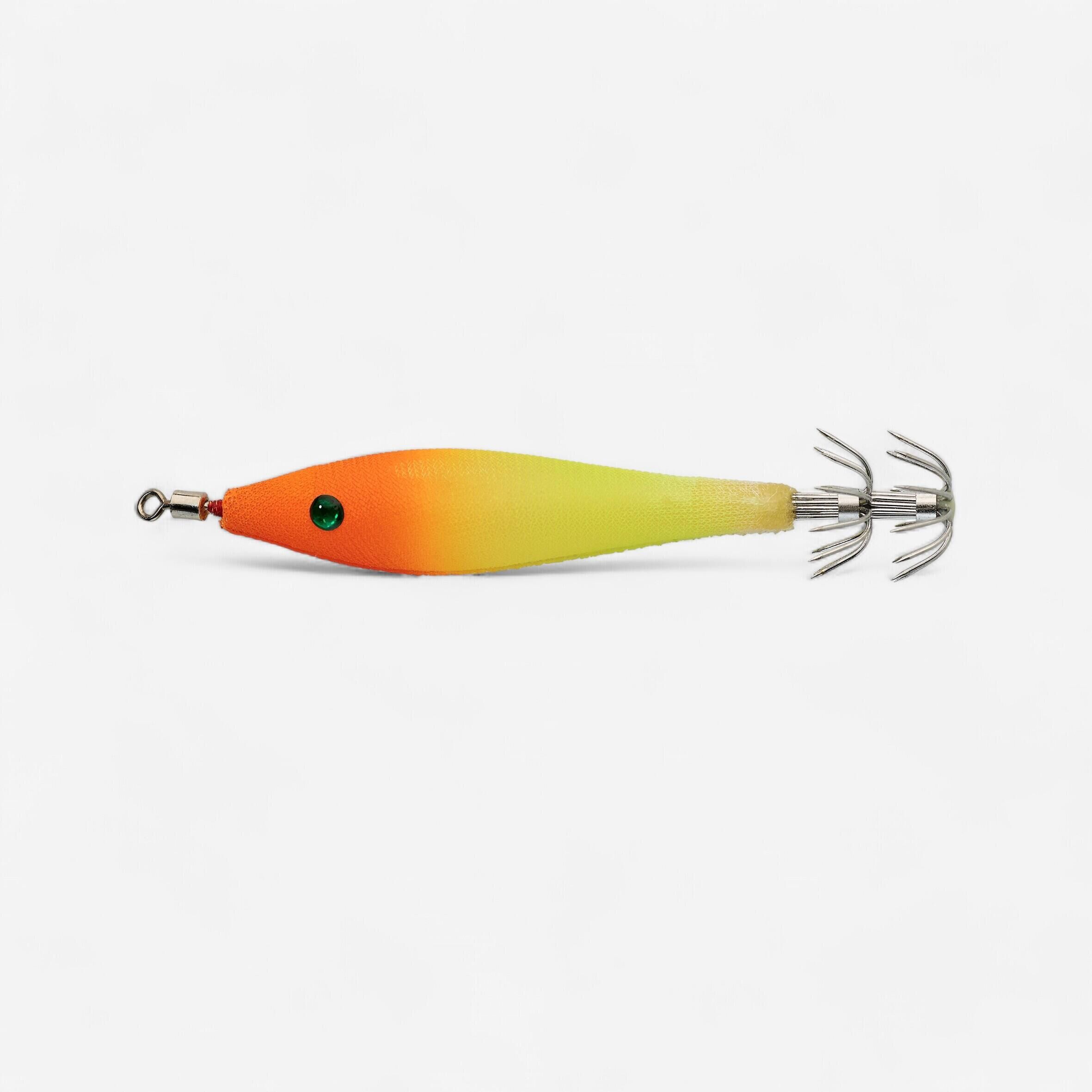 CAPERLAN Oppai Jig for Cuttlefish and Squid fishing EBIKA SFT 2.0/60 - Neon Orange