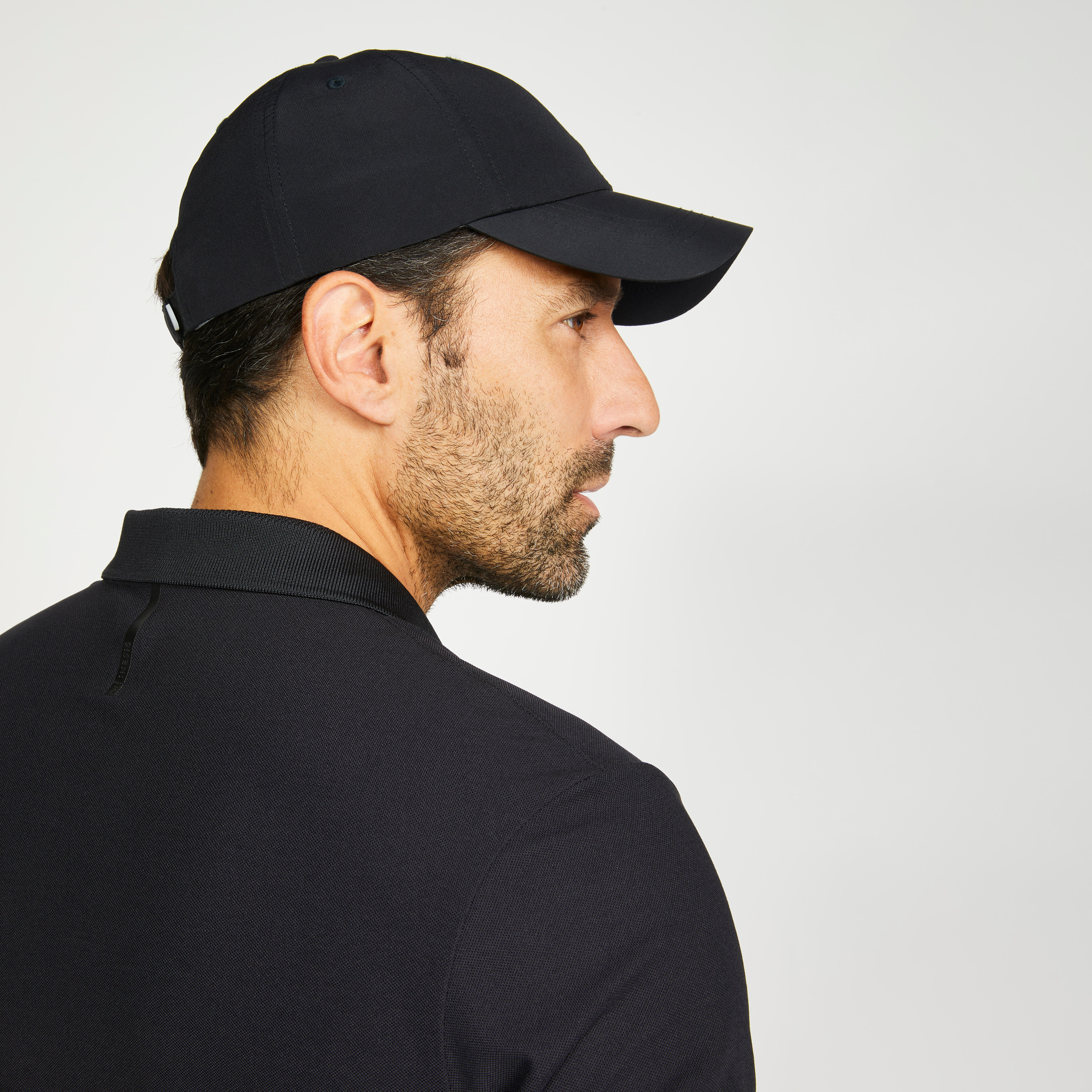 Polo de golf à manches courtes homme – WW 500 noir - INESIS