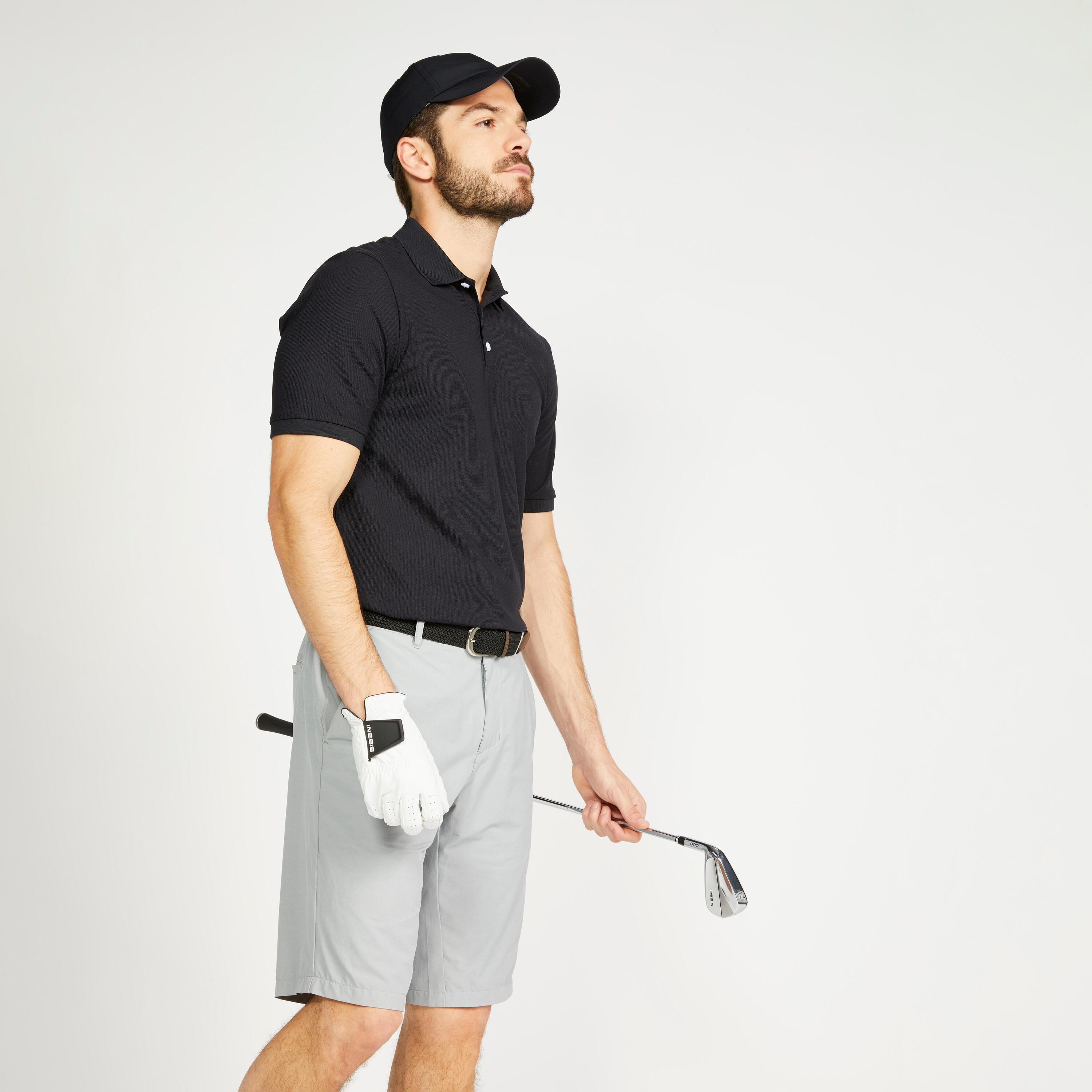 Pánské golfové polo s krátkým rukávem WW500 3/6