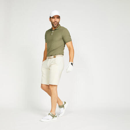Polo golf manches courtes Homme - WW500 kaki