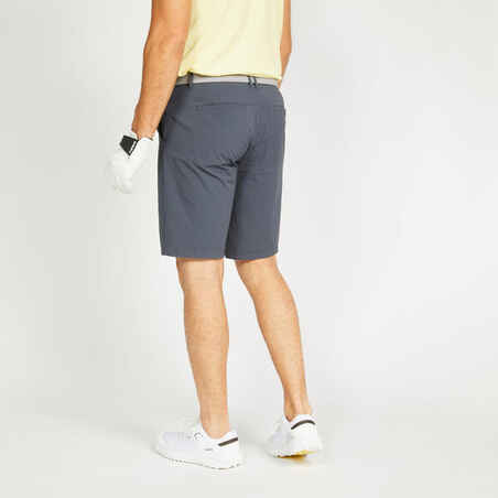 Pantalón corto de golf Hombre - WW500 gris oscuro