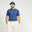 Men's golf short-sleeved polo shirt - WW500 slate blue