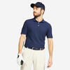 Polo de golf manga corta hombre - WW500 azul marino