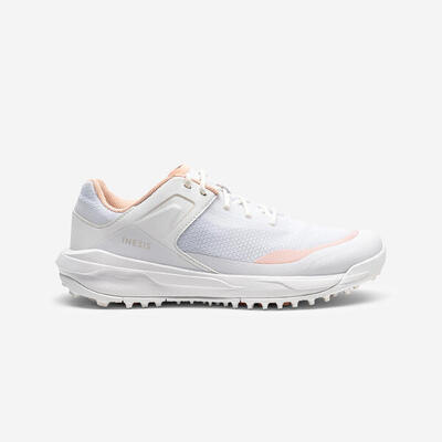 Scarpe golf donna WW 500 bianco-beige