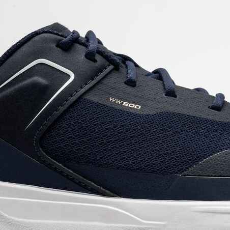 Women's Breathable Golf Shoes - WW 500 blue Navy Blue