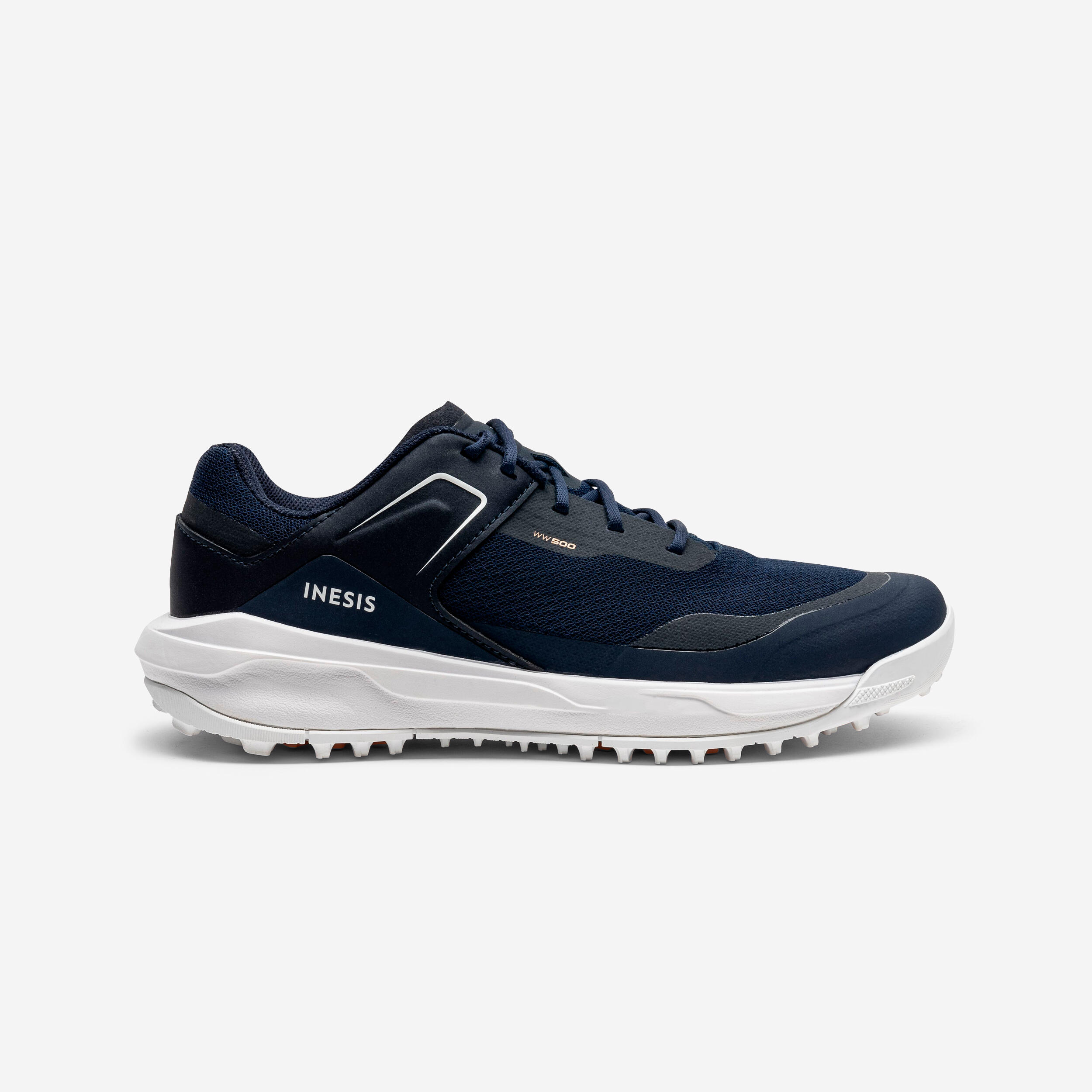 Women's breathable golf shoes - WW 500 navy blue