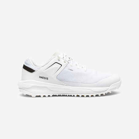 Men's Golf Breathable Shoes - WW 500 White