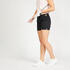 Women's golf cotton chino shorts - MW500 black