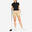 Pantalón corto chino de algodón golf Mujer - MW500 beige