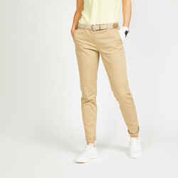 Pantalón de golf para Mujer - Inesis Mw500 beige