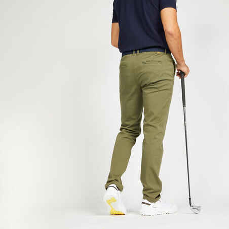 PANTALÓN GOLF HOMBRE - MW500 CAQUI