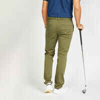 MEN'S GOLF TROUSERS - MW500 KHAKI