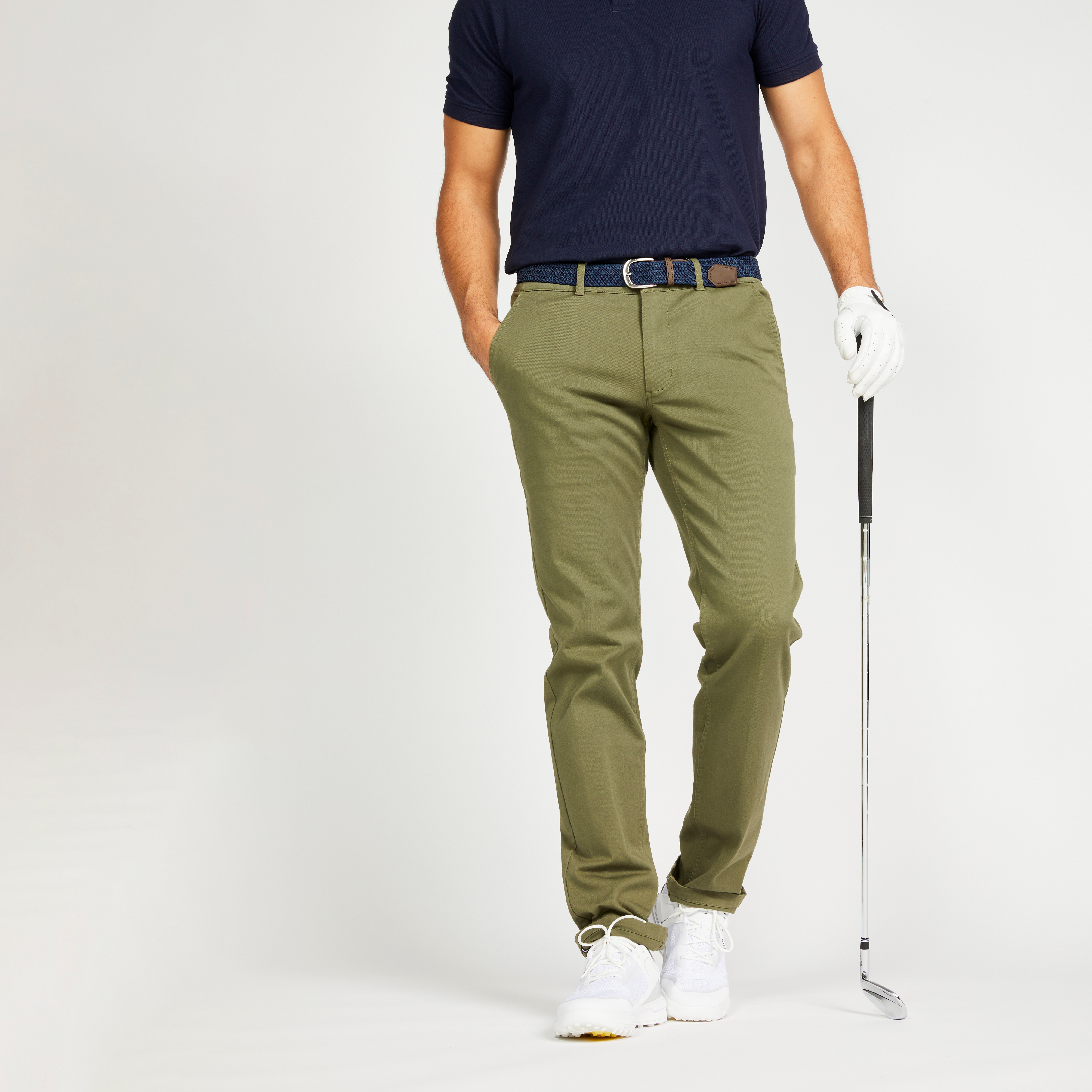 Pantalon golf Homme - MW500 kaki