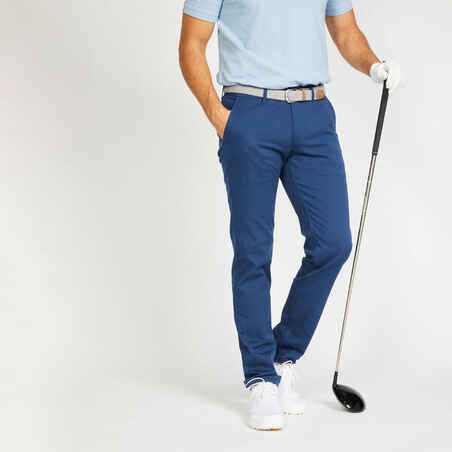 Modre moške hlače za golf MW500