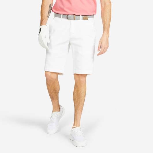 Short golf Homme - MW500 blanc