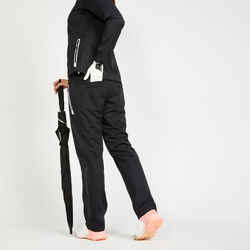 Γυναικείο αδιάβροχο παντελόνι γκολφ - RW500 μαύρο