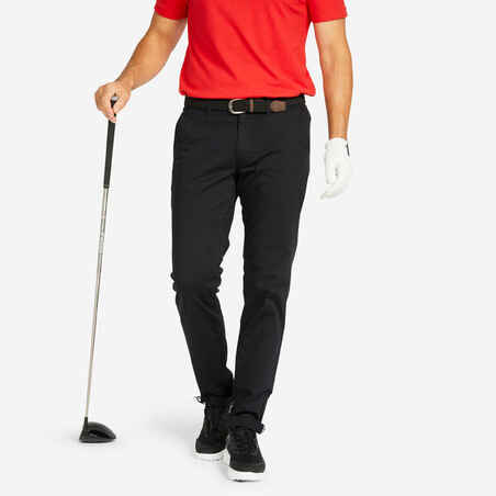 PANTALÓN GOLF HOMBRE - MW500 NEGRO