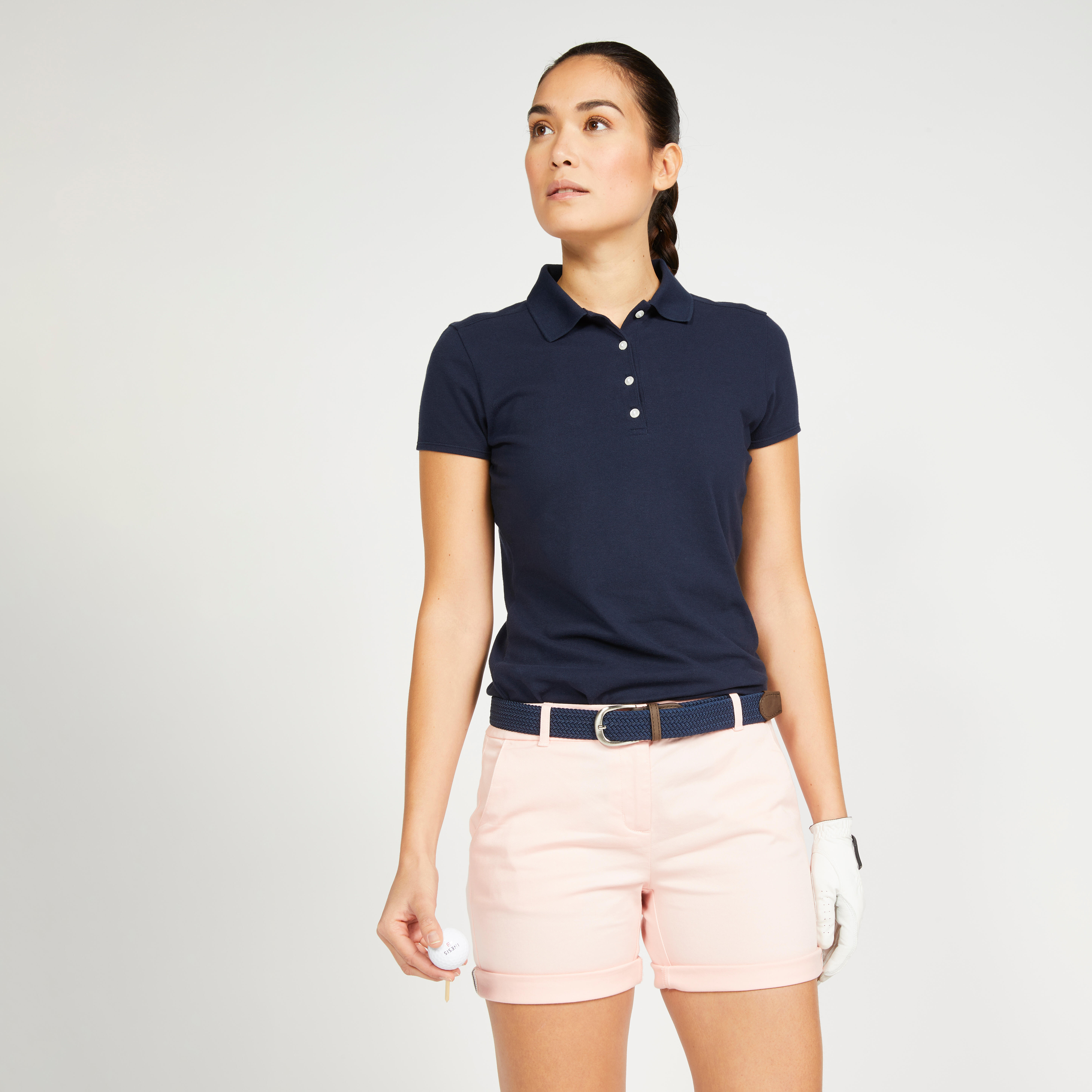 Spodenki do golfa chino damskie Inesis MW500