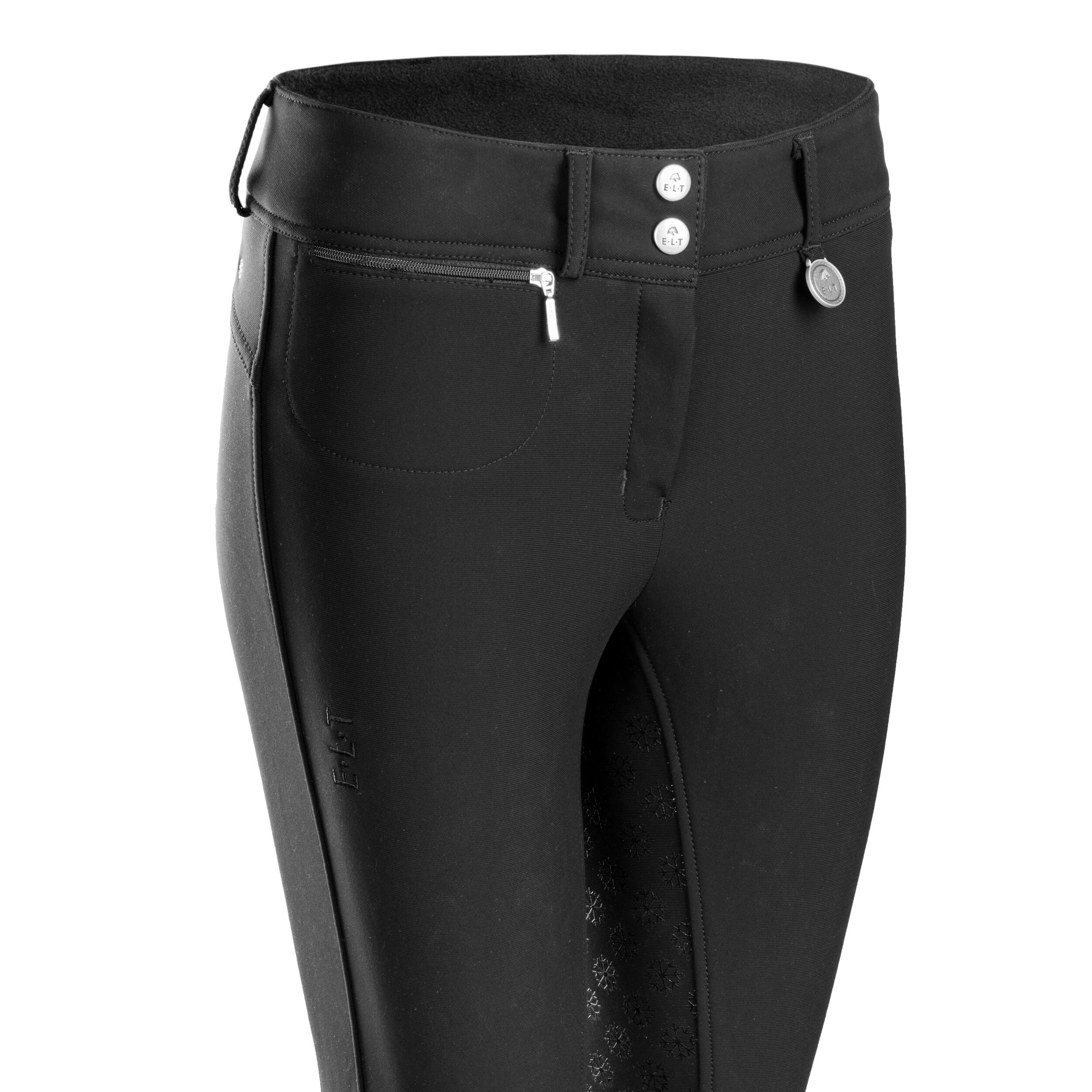 Women's Horse Riding Jodhpurs Alice - Black 3/6