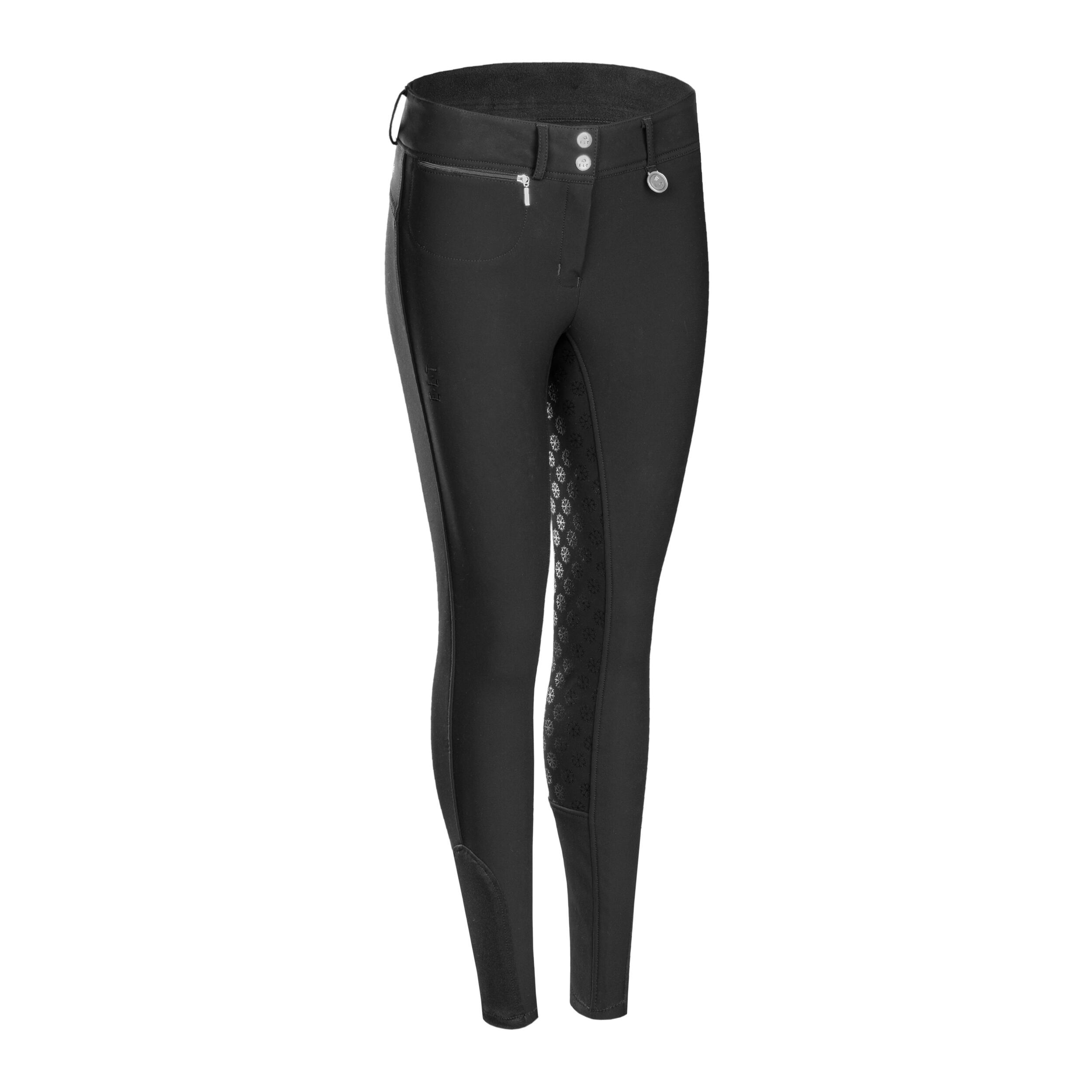 Women's Horse Riding Jodhpurs Alice - Black 1/6