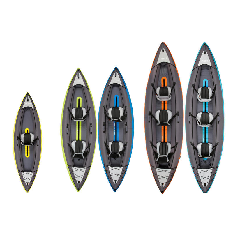 Mochila de transporte dos kayaks Itiwit 100 1 lugar, 2 lugares ou 3 lugares