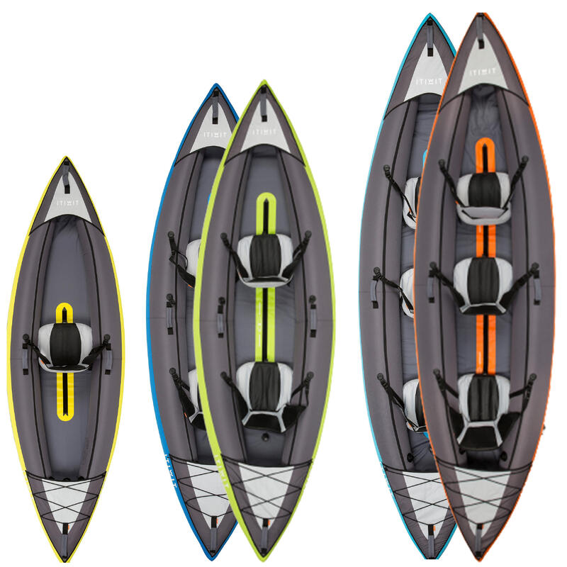 SIZE S KAYAK OR STAND-UP-PADDLE FIN BLACK