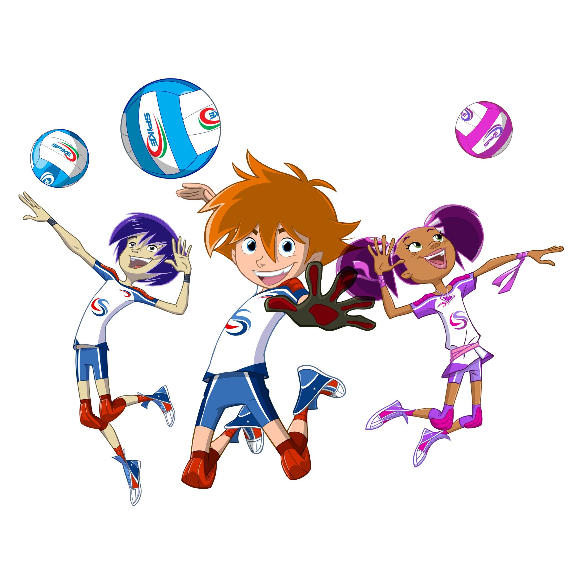 Maglia pallavolo bambino collezione Spike Team 2/3