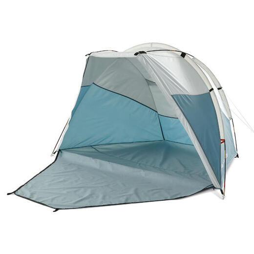 Schutzzelt mit Gestänge Camping Arpenaz  XL Fresh Compact für 2 Personen 